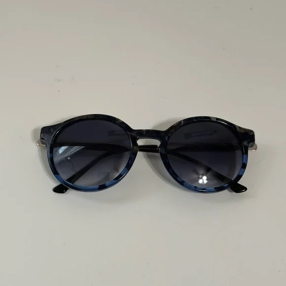 Thierry Lasry Silently Stylish Blue Round Sunglasses Size 52-20-140 Thierry Lasry Silently Stylish Blue Round Sunglasses Size 52  main image 2